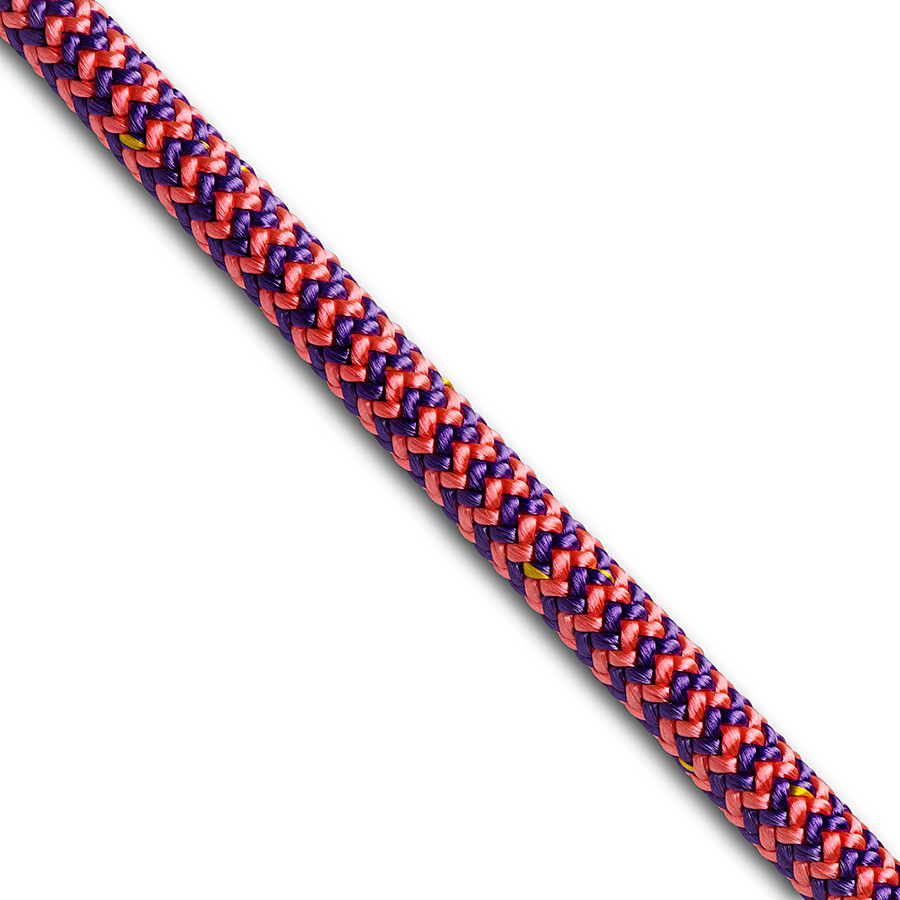 Calamine (Pink/Purple) Rope Dog Leash